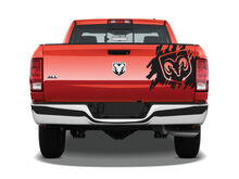 Dodge Ram Logo Splash Splatter Decal Hayon Camion SUV Véhicule Graphic Pickup 2