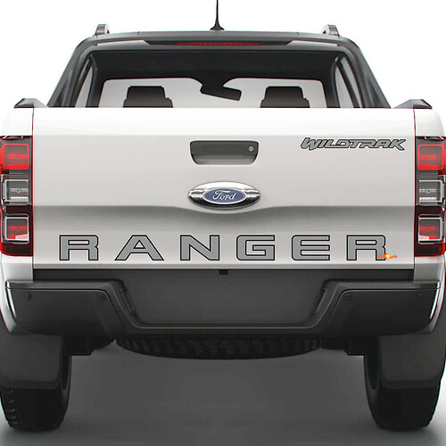 Stickers de tailgate arrière Autocollants pour Ford Ranger Wildtrak
