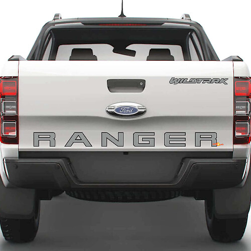 Stickers de tailgate arrière Autocollants pour Ford Ranger Wildtrak
