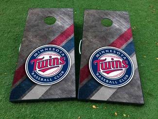 Minnesota twins baseball Cornhole Board Game Sticker Vinyle Wraps avec laminated