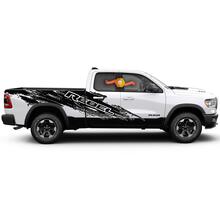 Dodge Ram Rebel Grunge Splash Logo Truck Vinyl Sticker Decal Graphic Camo 2 Couleurs
 2