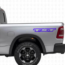 Kit d'autocollants vinyle personnalisés pour lettrage arrière latéral pour Dodge Ram_2