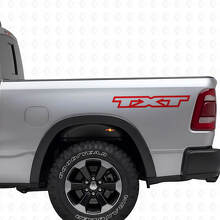 Kit d'autocollants vinyle personnalisés pour lettrage arrière latéral pour Dodge Ram_4