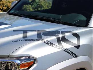 Toyota Racing Development TRD capot grands autocollants graphiques autocollants 2