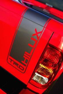 Hilux Toyota Racing Development TRD bande de hayon autocollant autocollant graphique