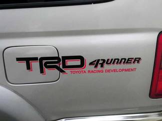 Autocollants graphiques côté lit Toyota Racing Development TRD 4Runner