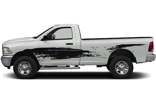 Autocollant vinyl latéral anti-boue pour Toyota Tundra
