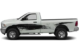 L'autocollant de décalcomanie de camion d'éclaboussure de boue s'adapte à Dodge RAM Toyota Tundra Tacoma Ford F150 Chevy Silverado