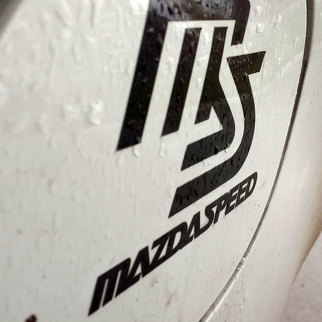 Autocollant de vitesse Mazda autocollant de porte de bouchon de réservoir de carburant autocollant en vinyle