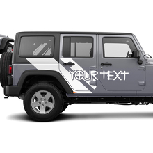 Autocollants vinyle graphiques Side Swipe pour Jeep Wrangler_2