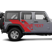 Autocollants vinyle graphiques Side Swipe pour Jeep Wrangler_3