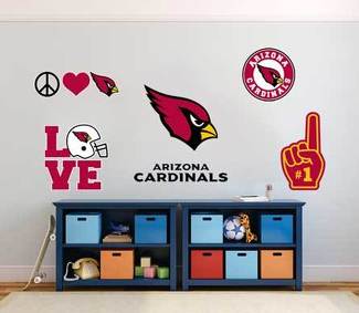 Arizona Cardinals équipe de football américain National Football League (NFL) ventilateur mural véhicule cahier etc autocollants autocollants