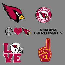 Arizona Cardinals équipe de football américain National Football League (NFL) ventilateur mural véhicule cahier etc autocollants autocollants 2