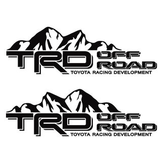 Toyota TRD Truck Off Road Racing Decals Tacoma / Tundra autocollant en vinyle découpé