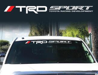 Toyota TRD Pare-Brise Sport Racing Développement 4x4 Autocollant Vinyle