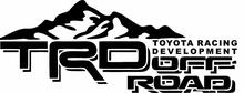 2 décalcomanies TRD Toyota Tacoma Tundra autocollant en vinyle hors route graphique 4x4 3