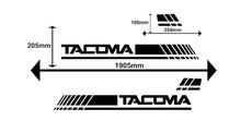 2X TOYOTA TACOMA autocollant de corps latéral vinyle graphique autocollant de course de haute qualité 2