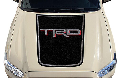Autocollant Vinyle Adhésif Capot Logo TRD pour Toyota Tacoma 2016-2017