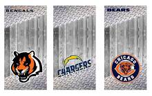 Set d’autocollants en vinyle pour planche de cornhole avec logo personnalisé d’équipe NFL_4