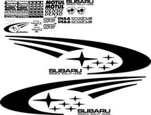 Subaru Impreza Wrx Sti Wrc Full Rally Stars Kit de décalcomanies en vinyle n'importe quelle couleur pleine taille 2