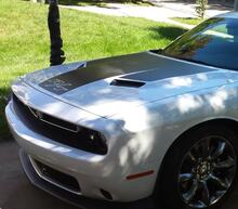 Dodge Challenger R/T Spécifique 2015 à 2017 R/T Scat Pack 392 Autocollant de capot à rayures occultantes Scatpack
 3