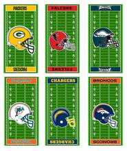 Équipes de football américain Ligue nationale de football (NFL) Cornhole Jeu de société Autocollant Autocollant ENVELOPPEMENT EN VINYLE avec LAMINÉ
 2