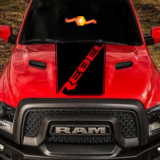 Dodge Ram Rebel capot Logo camion vinyle autocollant graphique