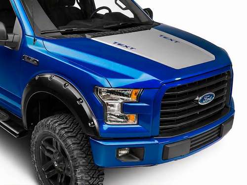 STICKER Vinyle Panneau Noir Capot pour Ford F-150 2015-2017