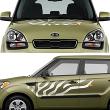 Autocollants d’accents de portes latérales adaptés à Kia Soul 3
 3
