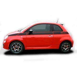 Kit de bandes graphiques Fiat 500 SE5 2011-2016