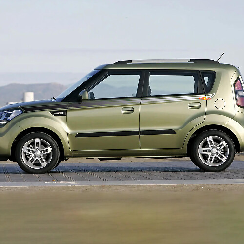 Autocollants d’accents de portes latérales adaptés à Kia Soul 2
