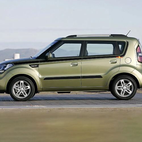 Autocollants d’accents de portes latérales adaptés à Kia Soul
