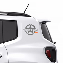 Autocollants en vinyle graphique militaire étoile arrière pour Jeep Renegade 2