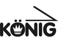 Autocollant en vinyle logo Konig