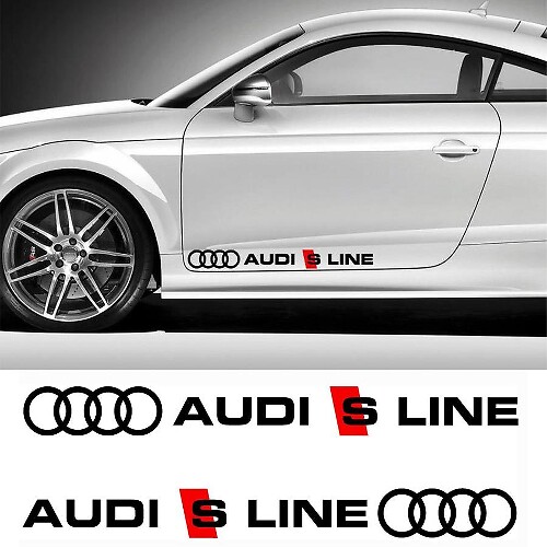 Autocollant de sport automobile Audi S Line Sticker