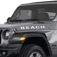 Autocollants latéraux Beach pour capot pour Jeep Wrangler 2