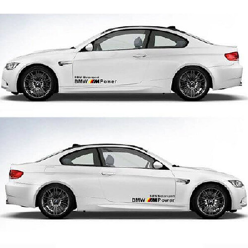 Autocollant de décalcomanie de sport de moteur de puissance de Bmw M

