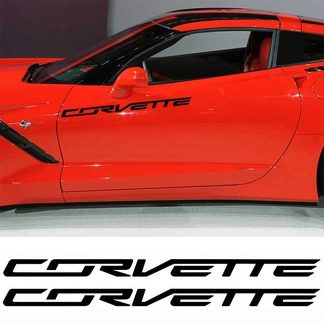 Décalque de sport automobile Chevrolet Corvette Sticker