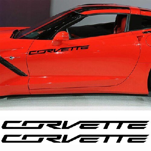 Autocollant Décalque Sports Moteur Chevrolet Corvette 2