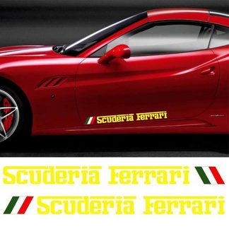 Autocollant Ferrari Scuderia Motor Sports Sticker