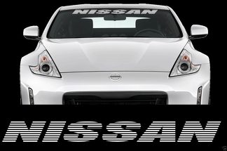 Autocollant de bannière de pare-brise Nissan 36
