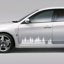 Suba personnalisé arbre forêt vinyle autocollant autocollant graphique WRX STI Forester 2