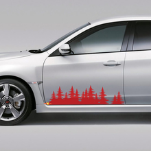 Suba personnalisé arbre forêt vinyle autocollant autocollant graphique WRX STI Forester 3