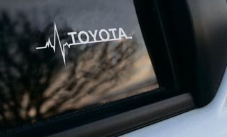 Toyota est dans mon graphique de décalcomanies d'autocollant de fenêtre de sang