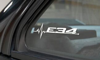 BMW E34 est dans mon graphique de décalcomanies d’autocollant de fenêtre de sang
