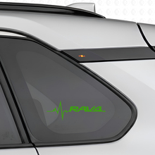 Autocollants Vinyle RAV4 Heartbeat pour Fenêtre Toyota RAV4_3