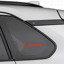 Autocollants Vinyle RAV4 Heartbeat pour Fenêtre Toyota RAV4_4