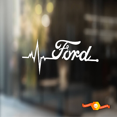 Ford est dans mon graphique de décalcomanies d'autocollant de fenêtre de sang