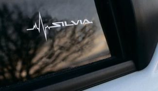 Nissan Silvia est dans mon graphique de décalcomanies d'autocollant de fenêtre de sang