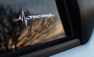 Toyota Tacoma est dans mon graphique de décalcomanies de fenêtre de sang